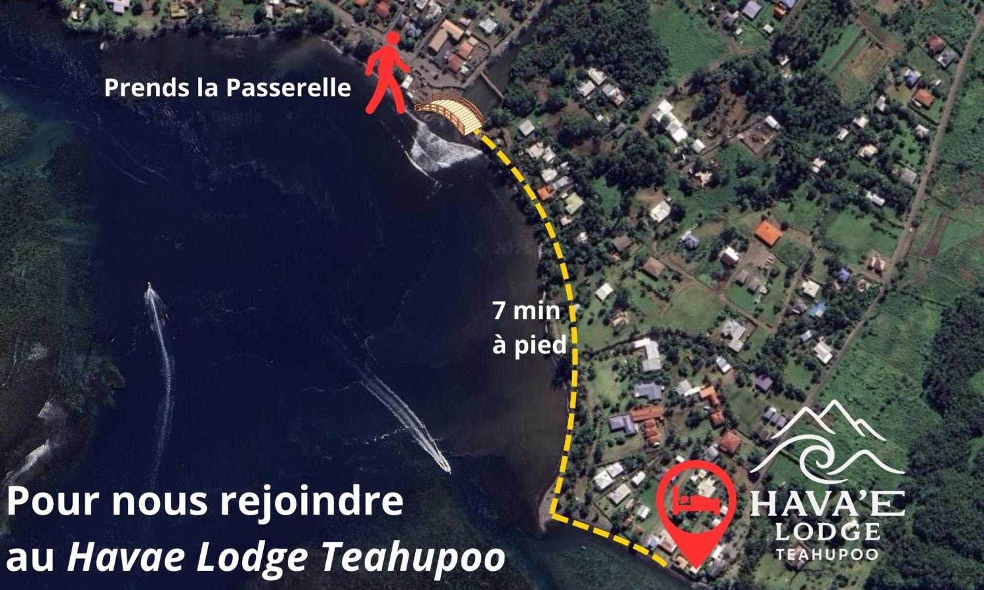 Hava'E Lodge Teahupoo Exterior foto